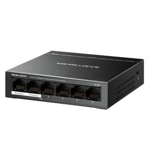 Сетевой коммутатор mercusys ms106lp, 4x ieee 802.3af/at Thumbnail 3