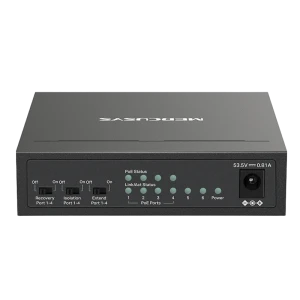 Сетевой коммутатор mercusys ms106lp, 4x ieee 802.3af/at Thumbnail 2