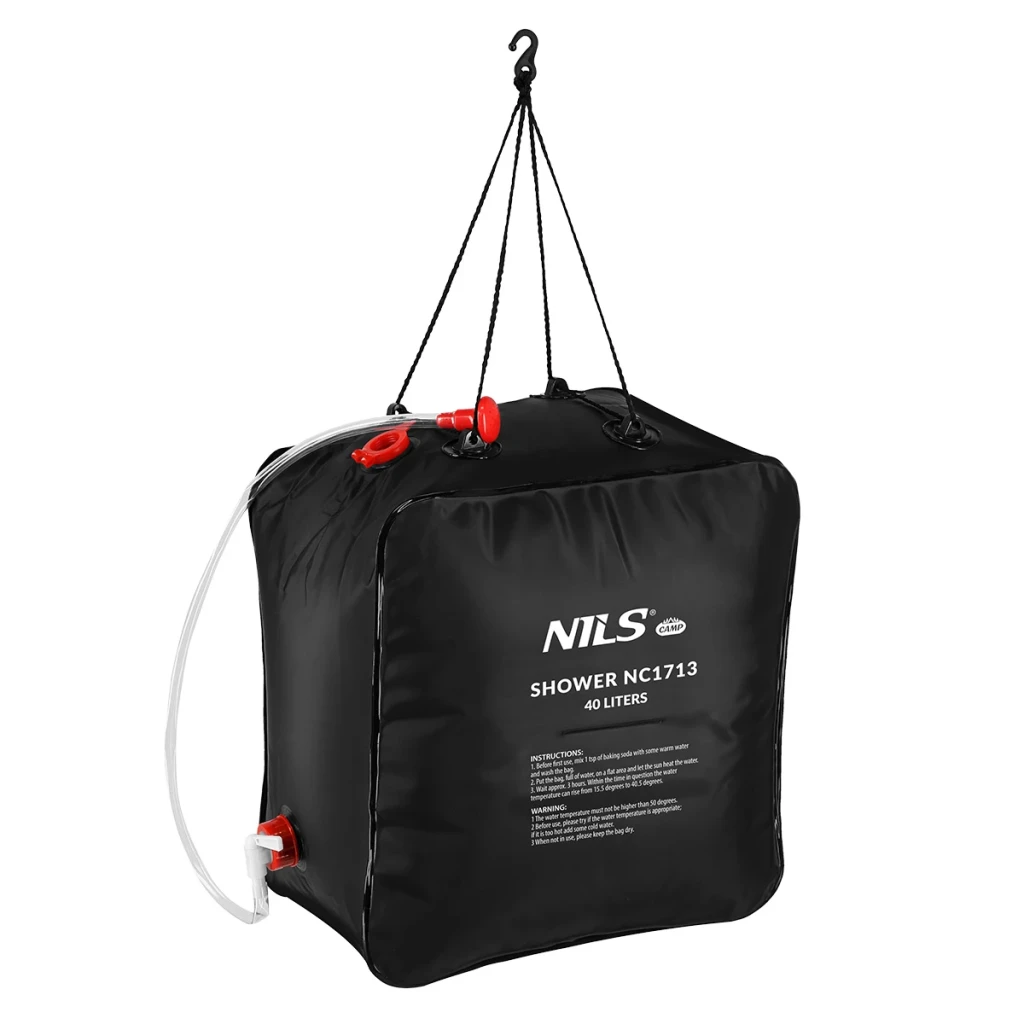 Duș portabil nc1713 abisal portable shower 40l nils camp 6