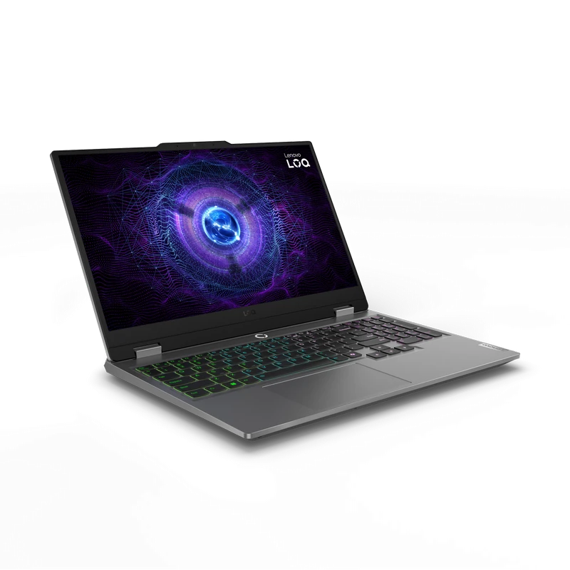 Игровой ноутбук 15,6" lenovo loq 15iax9, luna grey, intel core i5-12450hx, 24гб/512гб, без ос 8