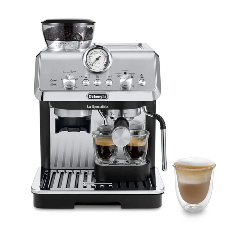 Cafetiera manuala delonghi ec9155.mb, 1400w, negru 7