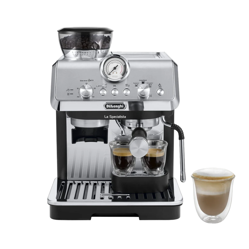 Cafetiera manuala delonghi ec9155.mb, 1400w, negru 8