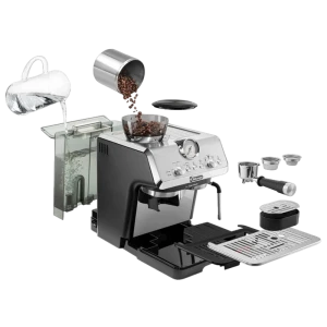 Cafetiera manuala delonghi ec9155.mb, 1400w, negru Thumbnail 10