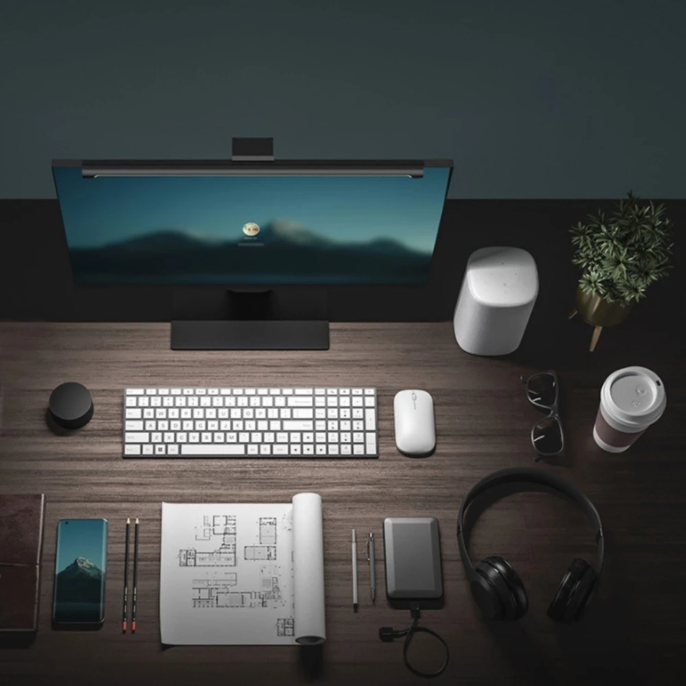 Lampa de birou xiaomi light bar, negru 6