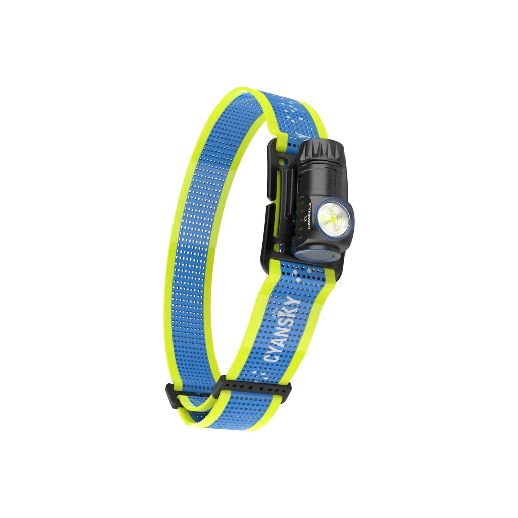 L1 rechargeable lightweight trail running headlamp 6500k 3