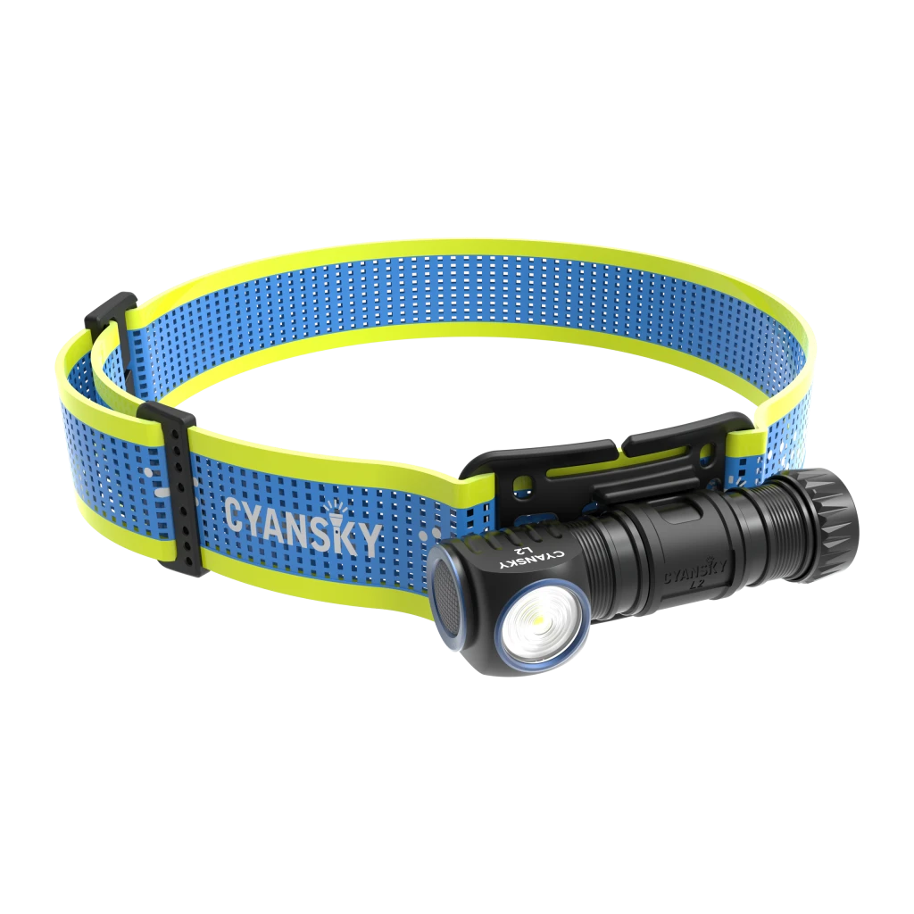 Фонарик налобный l2 rechargeable lightweight trail running headlamp 6500k 3