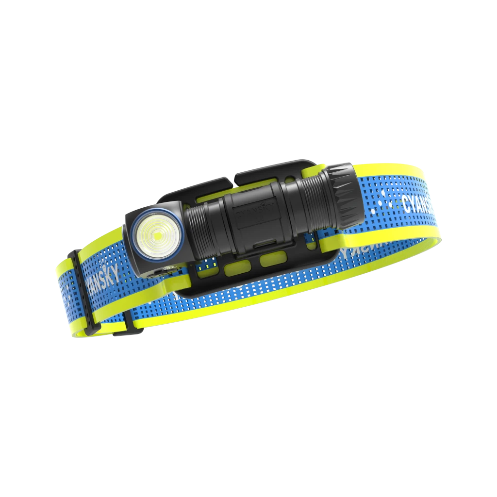 Фонарик налобный l2 rechargeable lightweight trail running headlamp 6500k 2