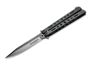 Нож бабочка bo-06ex402 fox balisong all black