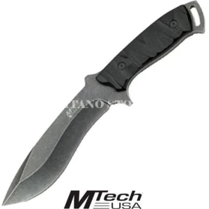 Нож mc mx-8105 fox fixed knife, m-tech extreme, stone washed