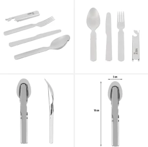 Set tacâmuri din oțel inoxidabil nc1712 abisal nils