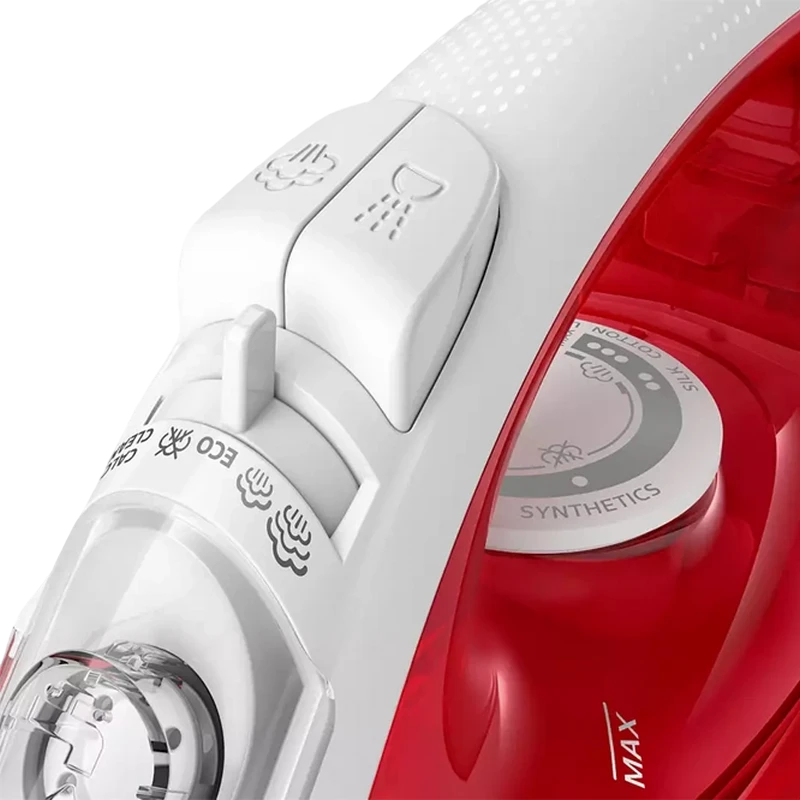 Утюг philips gc1742/40, 2000вт, красный 9