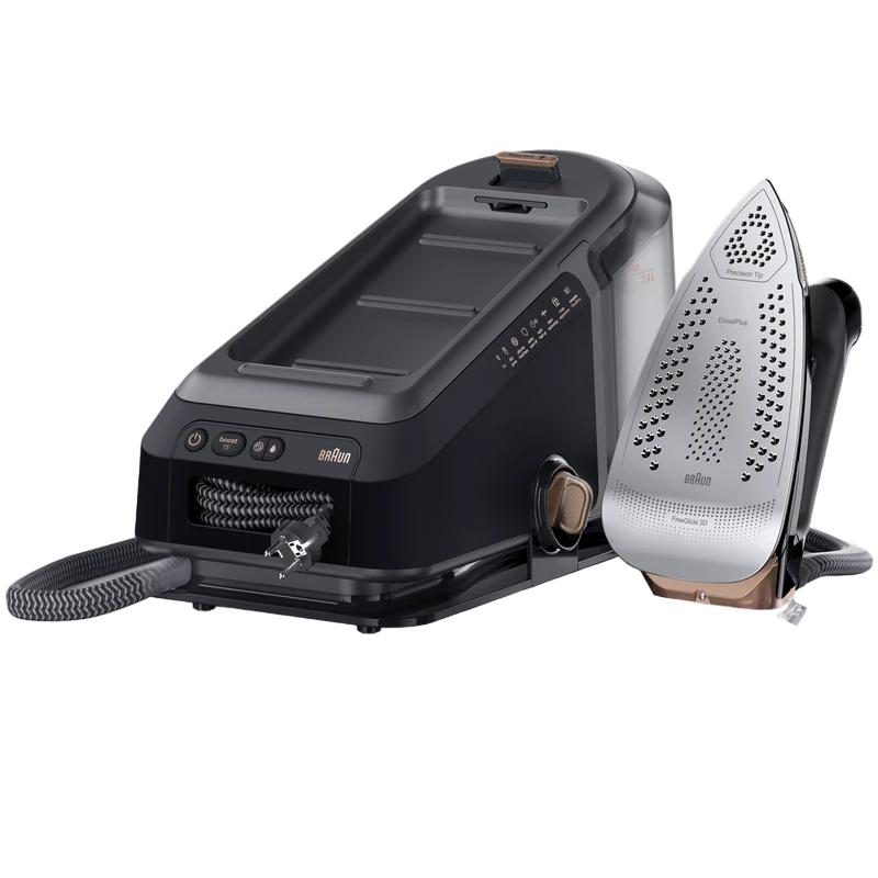 Утюг с парогенератором braun is 5249 bk, 2400вт, чёрный 4