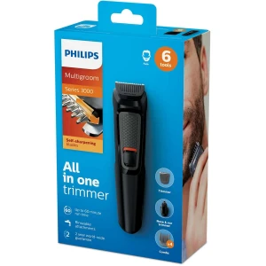 Мужской триммер philips multigroom series 3000 mg3710/15, чёрный Thumbnail 3