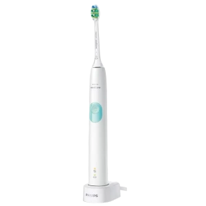 Электрическая звуковая зубная щетка philips hx6807/63, белый