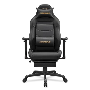 Игровое кресло Cougar Explore Neo, ПВХ Кожа, Черный | Золотистый