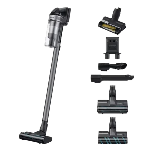 Aspirator vertical samsung jet 75e complete, negru | argintiu
