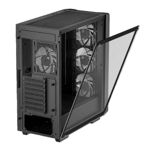 Carcasă pc deepcool cc560 v2, full-tower, fără psu, negru Thumbnail 2