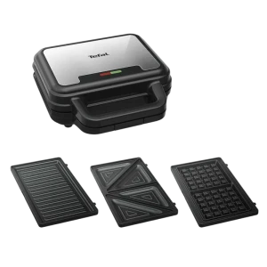 Сэндвичница tefal sw383d10, чёрный | серебристый Thumbnail 3