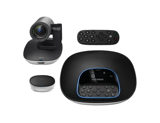 Cameră web logitech group, full-hd 1080p, negru 4