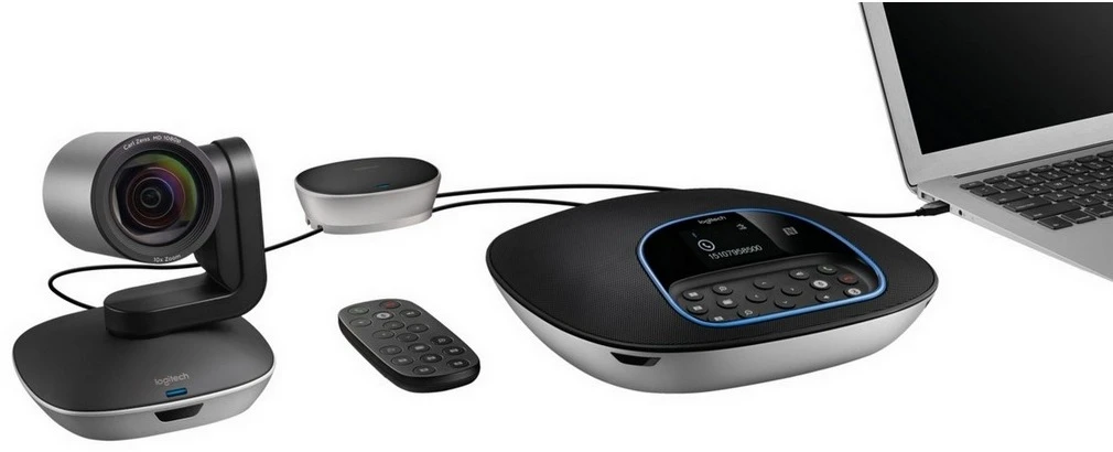 Cameră web logitech group, full-hd 1080p, negru 3