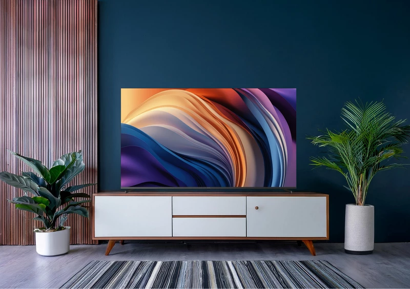 65" led smart телевизор kivi 65u710qb, 3840x2160 4k uhd, google tv, чёрный 5