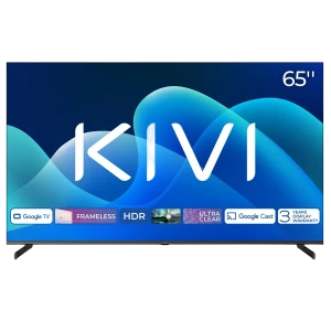 65" led smart телевизор kivi 65u710qb, 3840x2160 4k uhd, google tv, чёрный Thumbnail 7