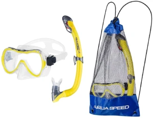Masca de înot + tub aqua speed enzo + samos col. 18 mesh bag Thumbnail 1
