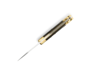 Cuțit de vânătoare pliabil buck 112 ranger, model 0112brs-c, lamă 420hc, mâner abanos, lungime lamă 7.6 cm Thumbnail 2