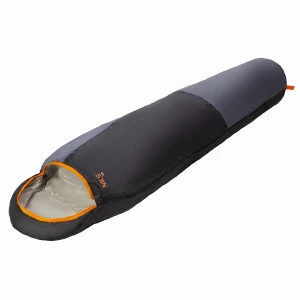 Спальный мешок nc1705 abisal sleeping bag ultra light gray-orange nils camp