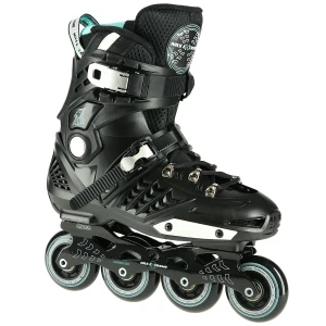 Ролики na20001 abisal black size 42 slalom in-line skates nils extreme