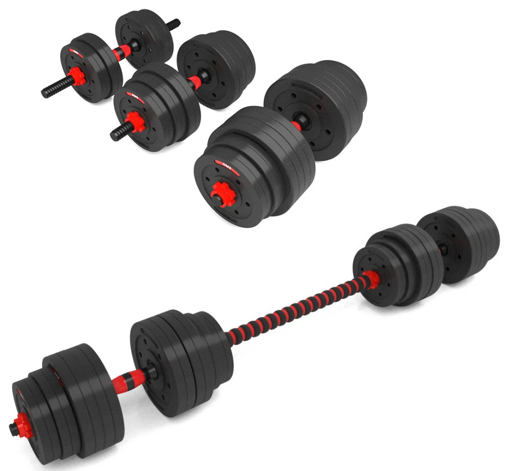 Гантели sgp40 abisal composite barbell and dumbbells set 40 kg hms 2