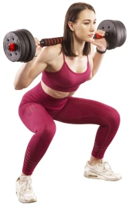 Гантели sgp40 abisal composite barbell and dumbbells set 40 kg hms Thumbnail 4