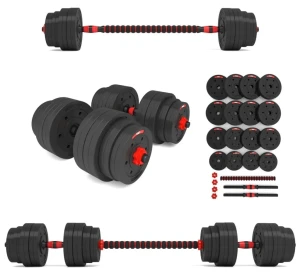Гантели sgp40 abisal composite barbell and dumbbells set 40 kg hms