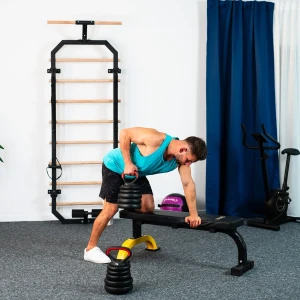 Bară de greutăți multifuncțională sgn140 pro set 6in1 weight set 40kg hms Thumbnail 18