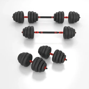 Многофункциональная разборная штанга sgn140 pro set 6in1 weight set 40kg hms