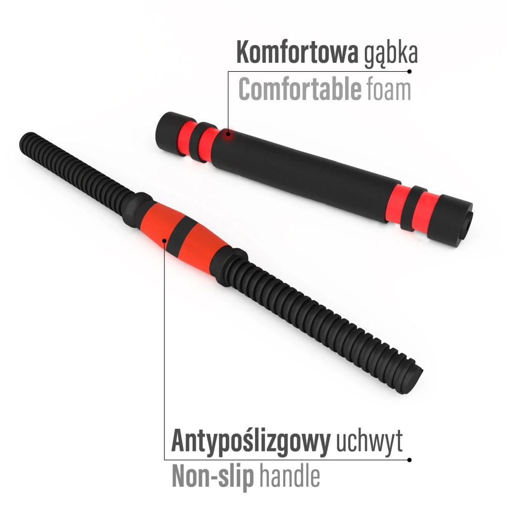 Bară multifuncțională modulară sgn130 pro set 6in1 weight set 30kg hms 7