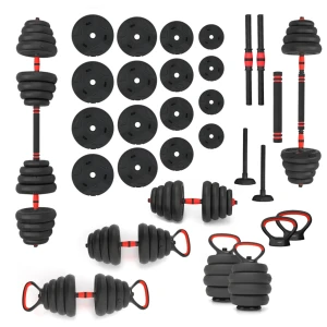 Многофункциональная разборная штанга sgn130 pro set 6in1 weight set 30kg hms
