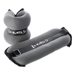 Утяжелители для ног ob04 blue exercise weights for ankle and wrist 2 x 1 kg hms