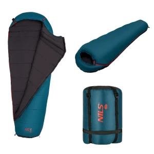 Sac de dormit nc2005 dark green sleeping bag nils camp