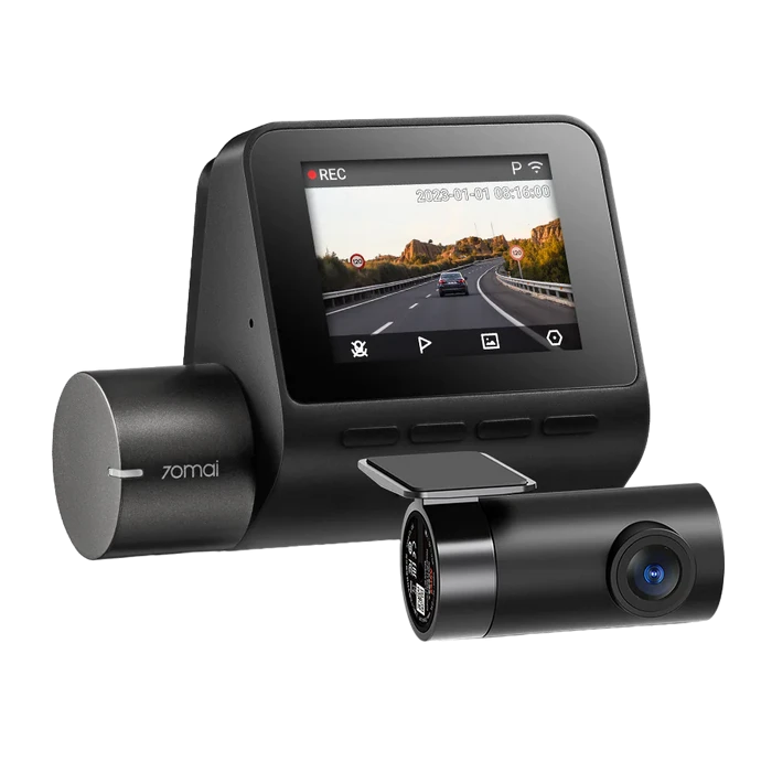 Set dash cam față și spate 70mai a200 + rear cam, negru 13