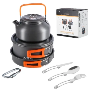 Кухонный набор для кемпинга nc1782 kitchen camping set nils camp