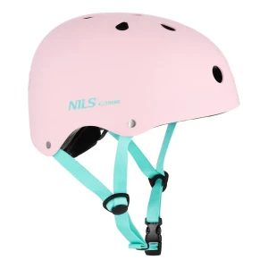 Шлем mtw001-1 helmet pink size m(55-58cm) nils extreme