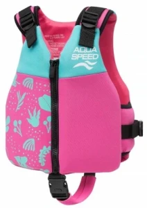 Жилет для плавания vest safe splash 19-30 кг цвет 02 aqua speed