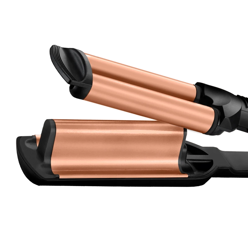 Ondulator de păr babyliss deep waver w2447e, negru | auriu 4