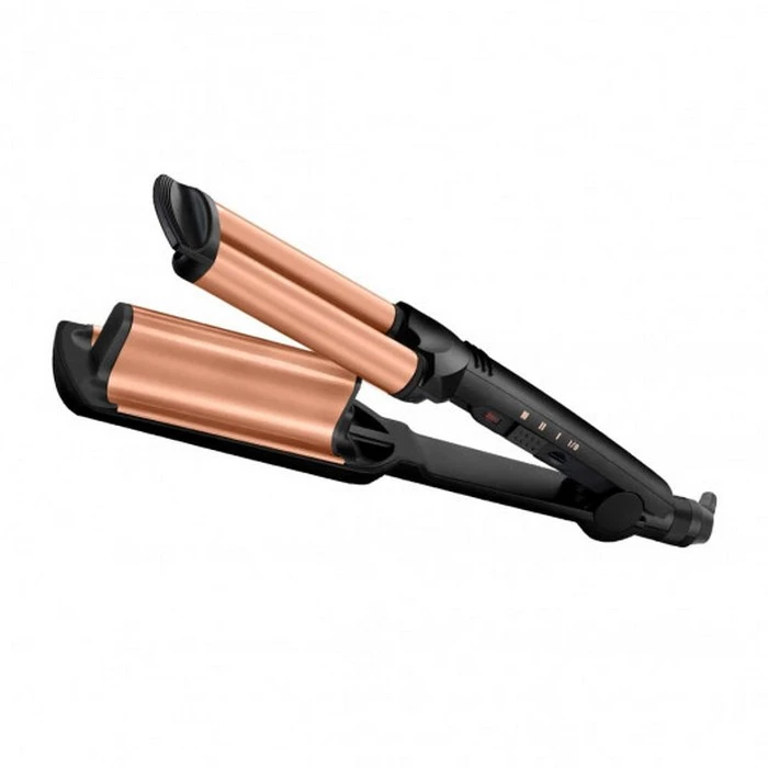 Ondulator de păr babyliss deep waver w2447e, negru | auriu 5