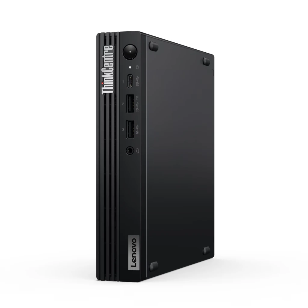 Mini pc lenovo thinkcentre m70q, tiny, intel core i3-14100t, 8gb/256gb, intel uhd graphics 730, fără so 9