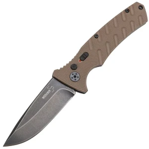Складной нож böker plus strike droppoint coyote bo-01bo424