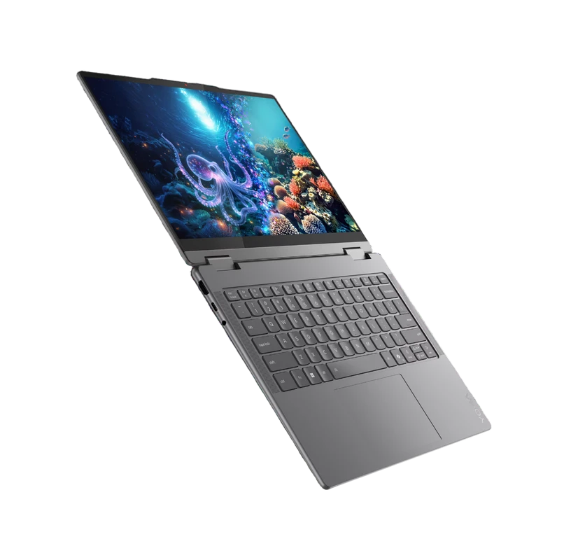 Ноутбук 14" lenovo yoga 7 2-в-1 14ill10, luna grey, intel core ultra 5 226v, 16gb/512gb, без ос 9
