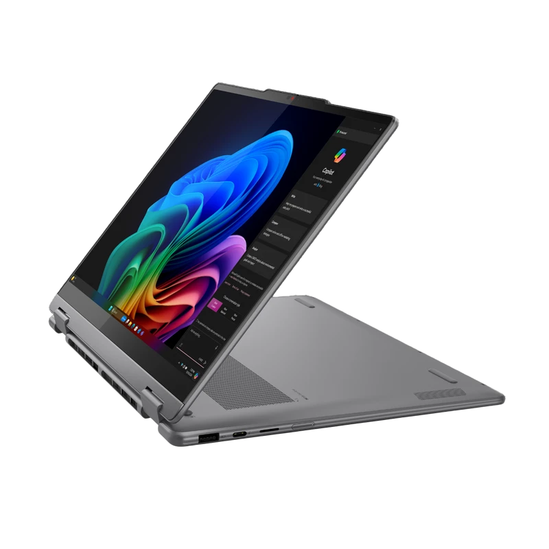 Laptop 14" lenovo yoga 7 2-in-1 14ill10, luna grey, intel core ultra 7 256v, 16gb/1024gb, fără so 2