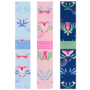 944486 набор эластичных лент spokey the bloom set guma fit x3